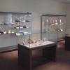 Five HAHN HLS-System display cases were combined with HAHN Table cases to present The William H. Hannon Library Collection in the general exhibition space of the Loyola Marymount University.