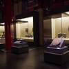 Free-standing cases for the Palace Museum at the former Imperial Palace Beijing inside the Forbidden City.