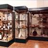 Complete museum equipment with over 300 HAHN modul system cases, table top and wall display cases.